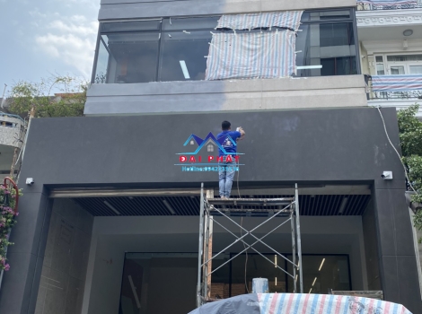 Công trình sơn sửa văn phòng tại Tân Định quận 1